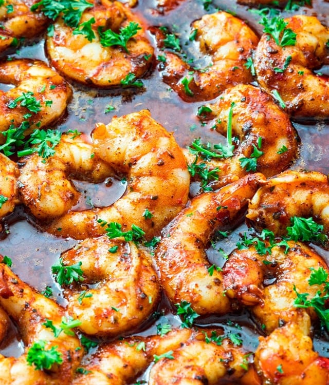 grilled jumbo prawns in sweet & sour sauce